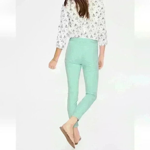 Boden Cropped Soho Skinny Jeans in Ripple (Blue) Sz 6 US /10 UK; T0115 - $75 - Picture 3 of 8